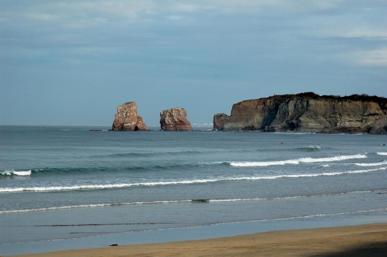 Hendaye-Plage A 200M De La Plageアパートメント エクステリア 写真